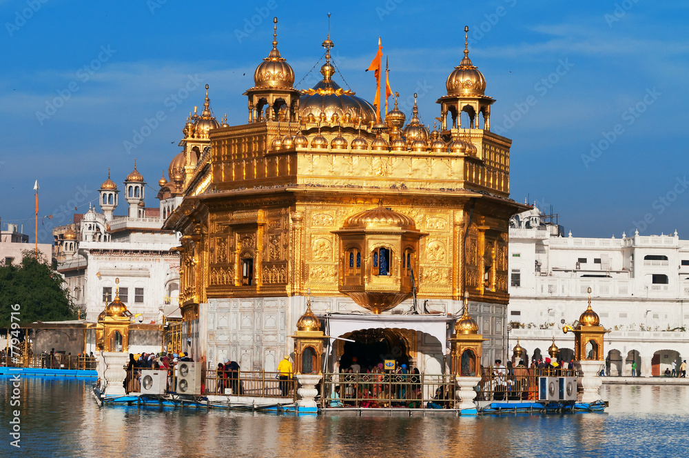 Obraz premium Golden Temple in Amritsar. India