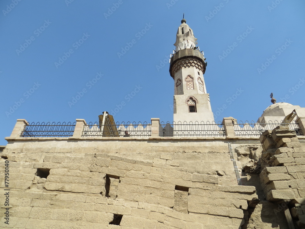 Fototapeta premium Mosque in Luxor temple