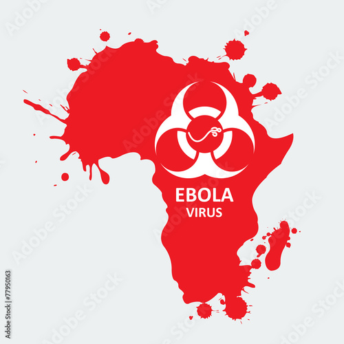 Vector africa and ebola virus