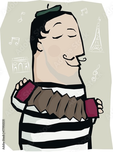 Concertina player