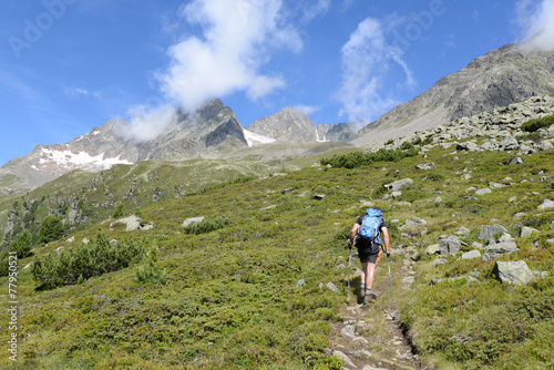 Aufstieg zu den Mutterberger Seen, Stubaier Alpen © Fotolyse