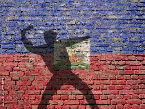 Haïti rioter photo