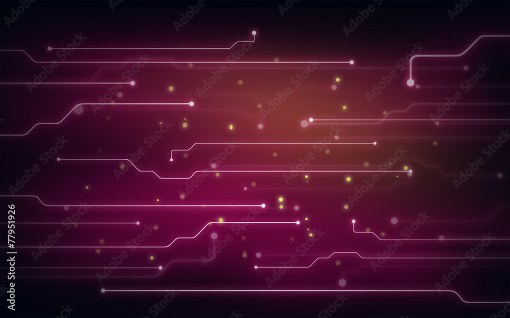 Obraz premium Background illustration of chipset