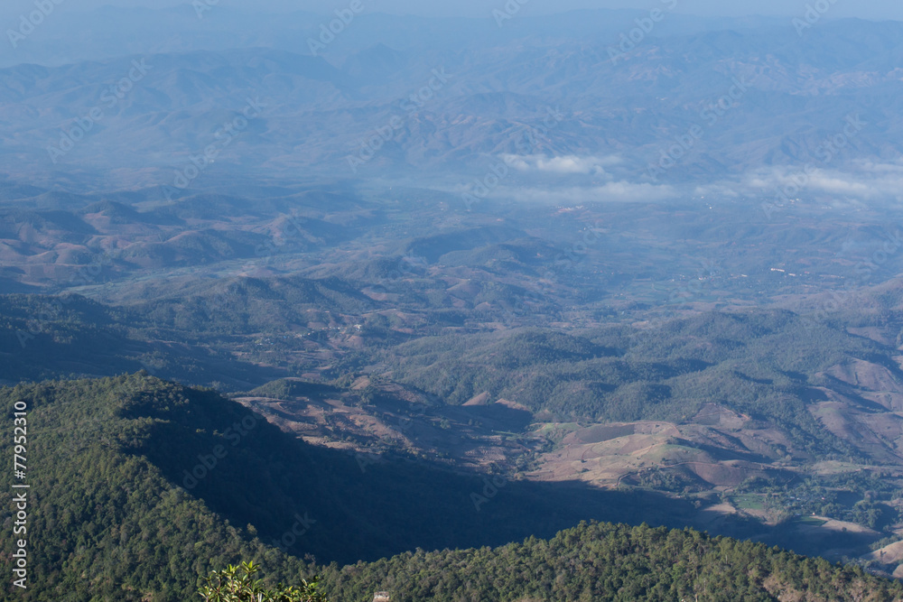 Obraz premium View point in nature, Thailand