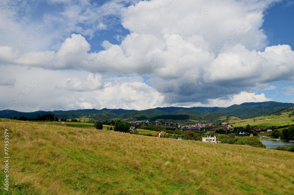 Obraz premium Mountain panorama