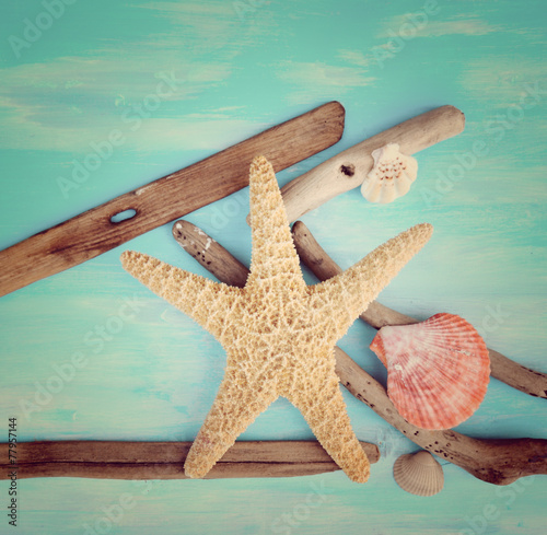 Grußkarte - Strandgut