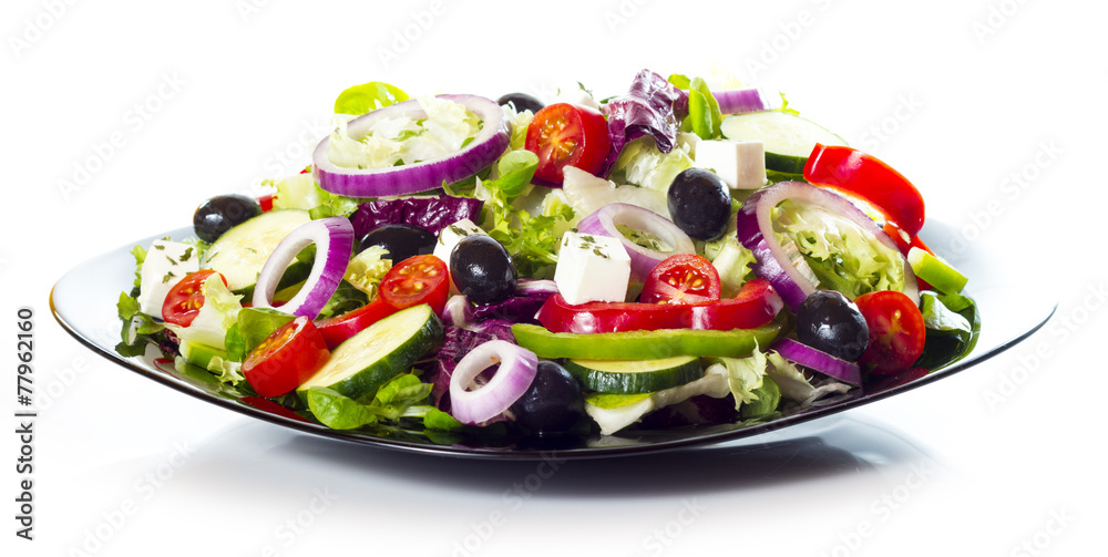 Plato de ensalada completa Plato de ensalada completa