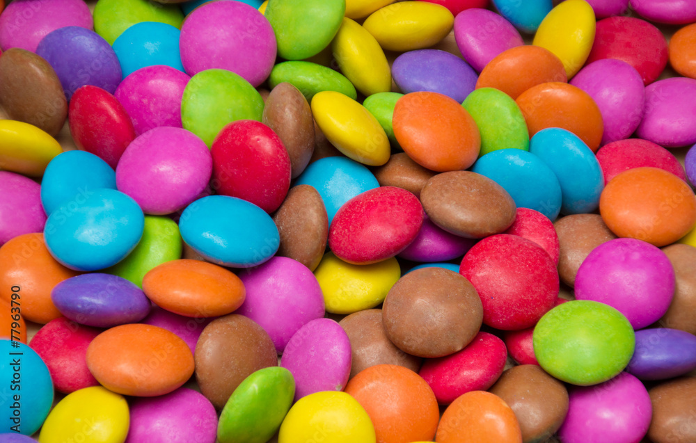 Sugar Coated Candy in various Colours Sugar Coated Candy in various Colours