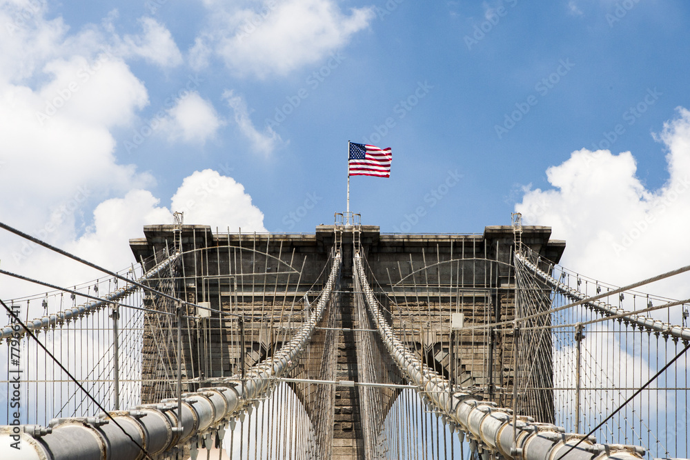 Fototapeta premium Brooklyn Bridge, Nowy Jork, USA