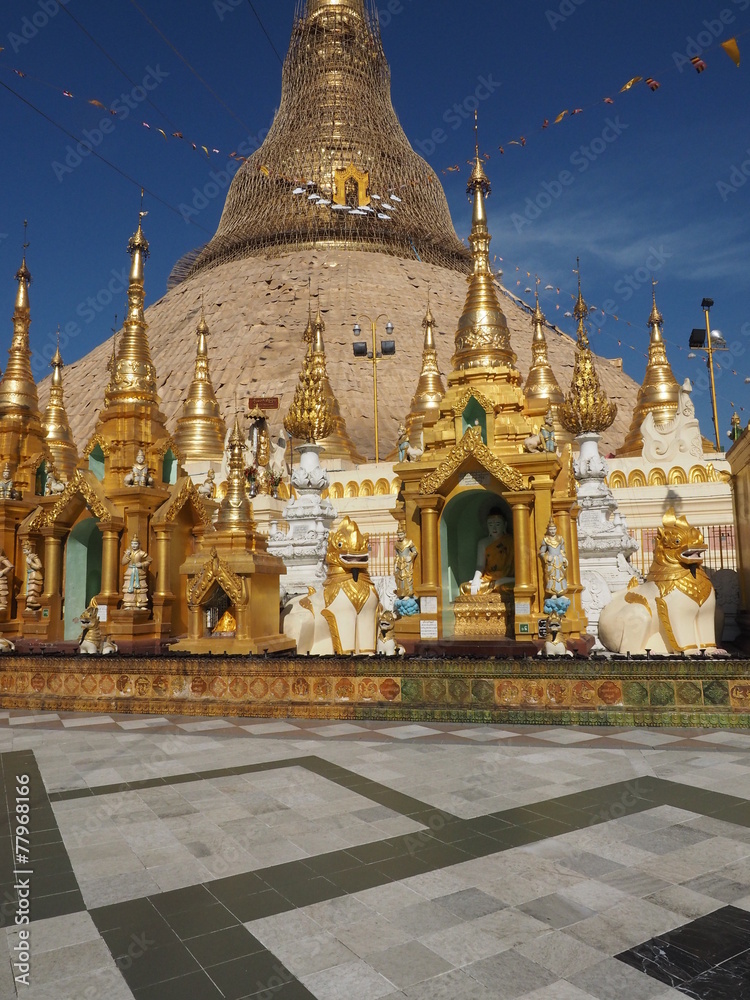 Shwedagon, simbolo de Yangón