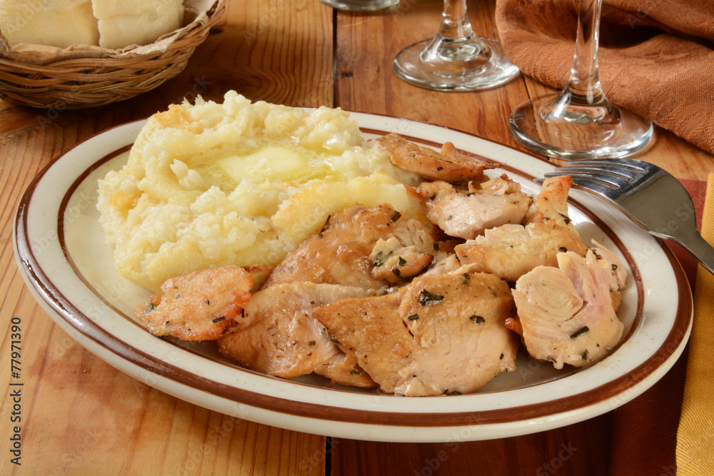 Turkey dinner Turkey dinner