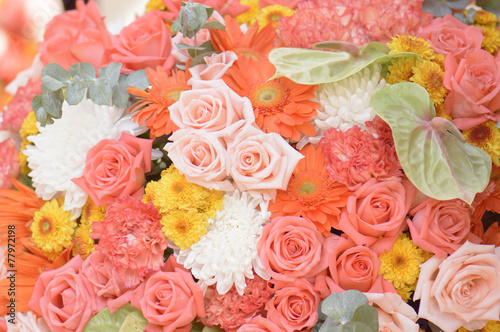 Fototapeta Naklejka Na Ścianę i Meble -  flower bouquets , bunch of flowers