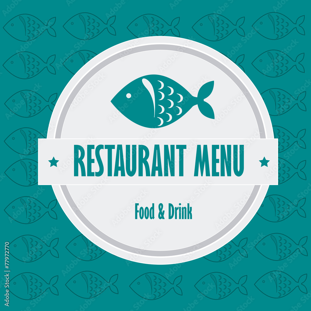 Naklejka premium Food design, vector illustration.