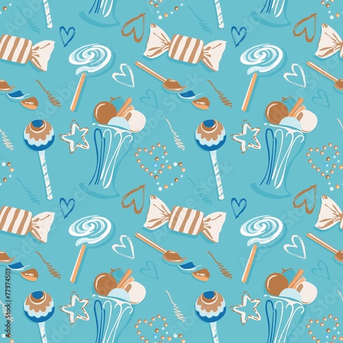 Sweet seamless pattern