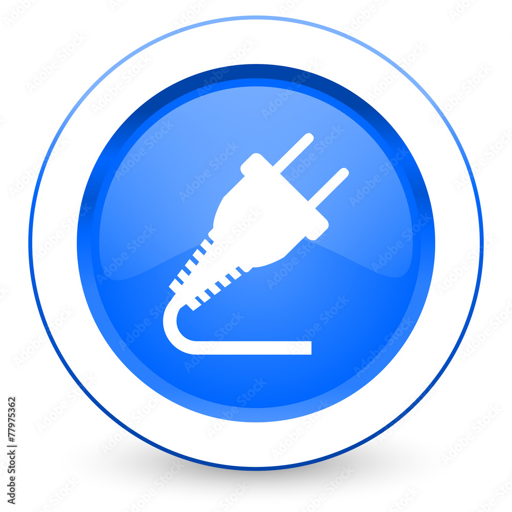 plug icon electricity sign