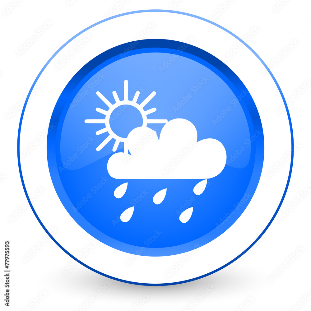 rain icon waether forecast sign rain icon waether forecast sign