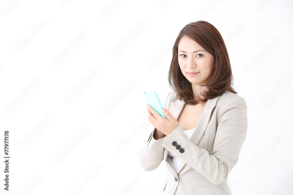 スマートフォン・女性