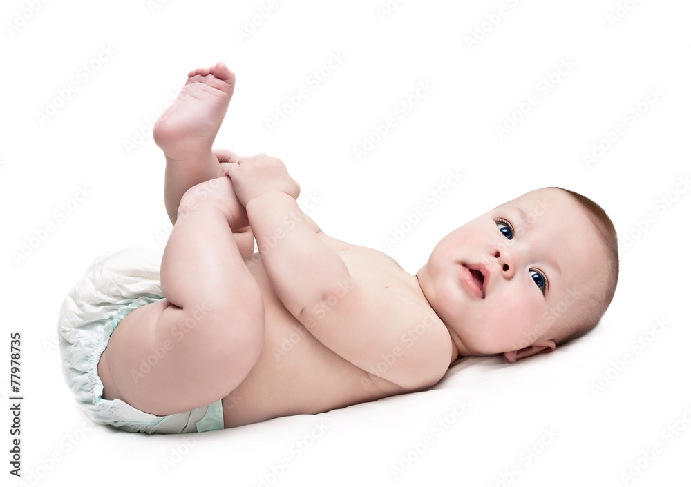 newborn in a diaper newborn in a diaper