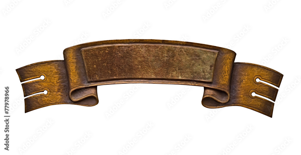 Obraz premium old board on the white