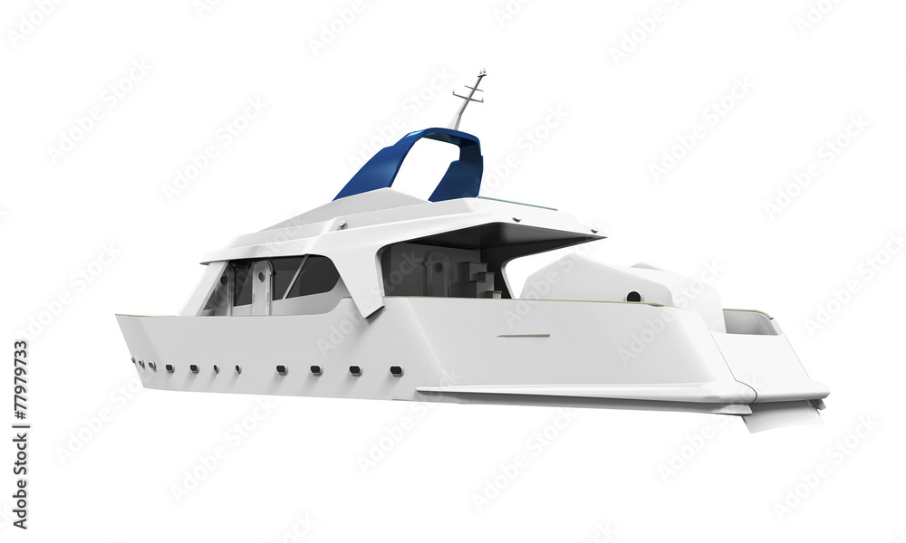 White Pleasure Yacht