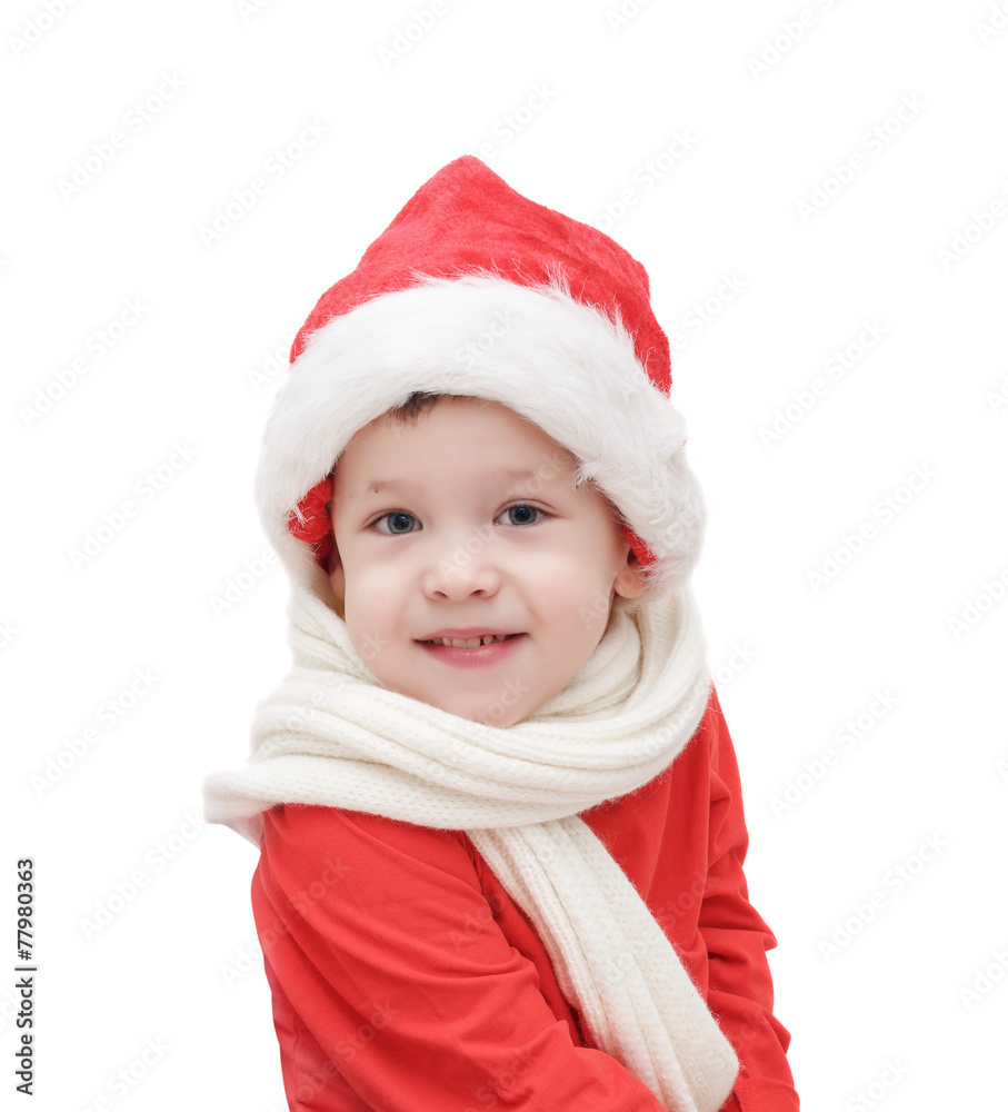 the three-year-old child in Santa Claus the three-year-old child in Santa Claus