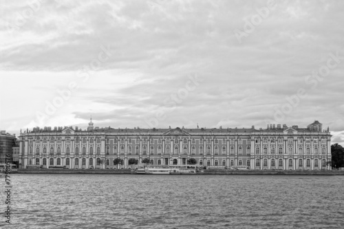 Winter Palace in St Petersburg Russia © alarico73