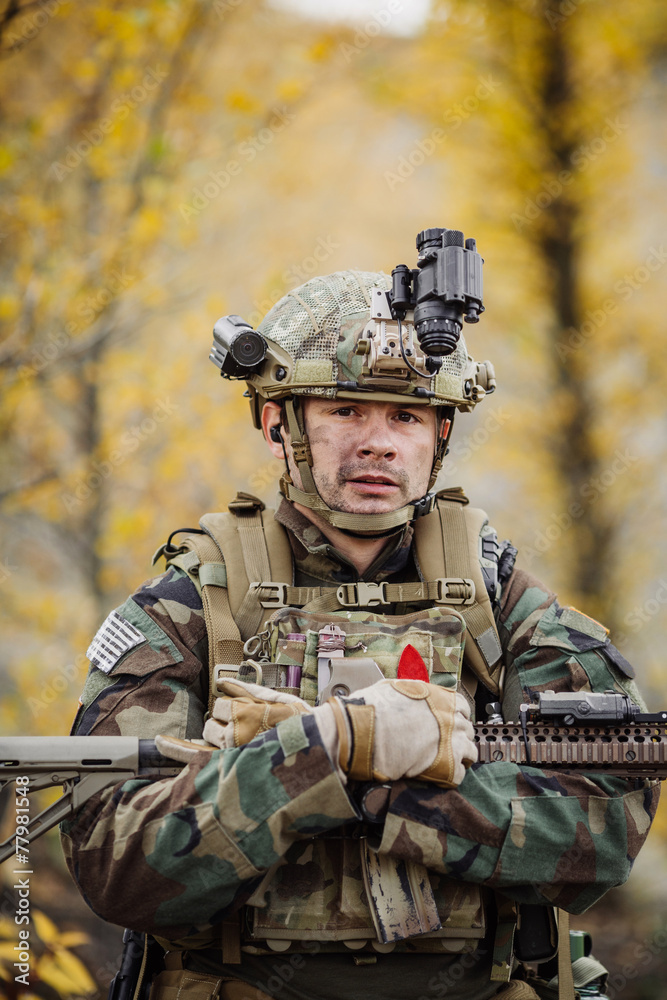 Fototapeta premium portrait of a ranger