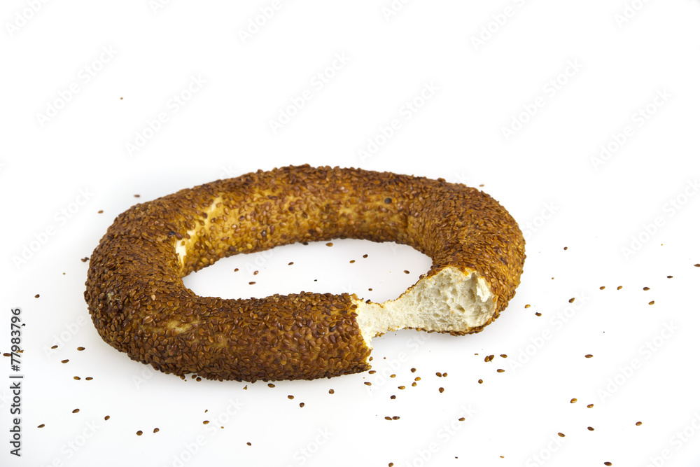 bagel, turkish simit bagel, turkish simit