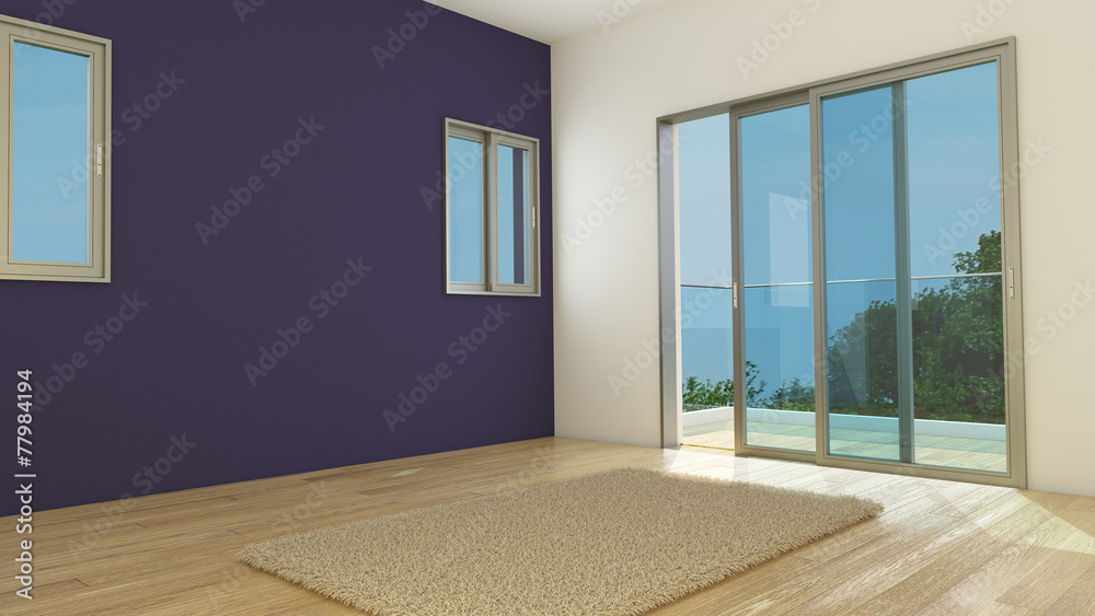 Obraz premium Empty room