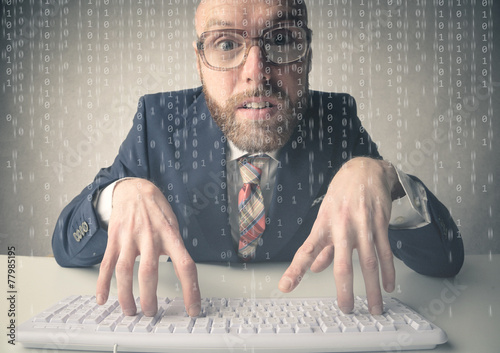 Valokuva Binary code