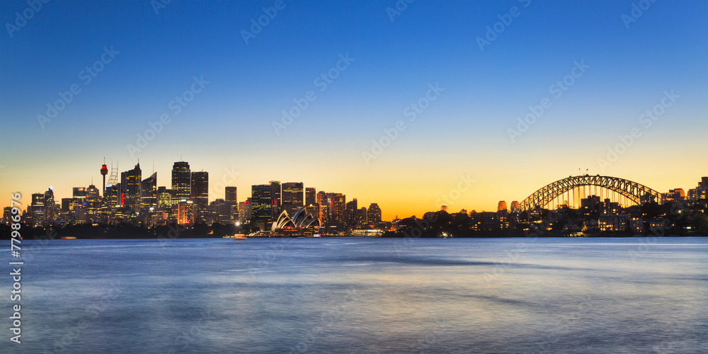 Sydney CBD Cremorne 01 panorama