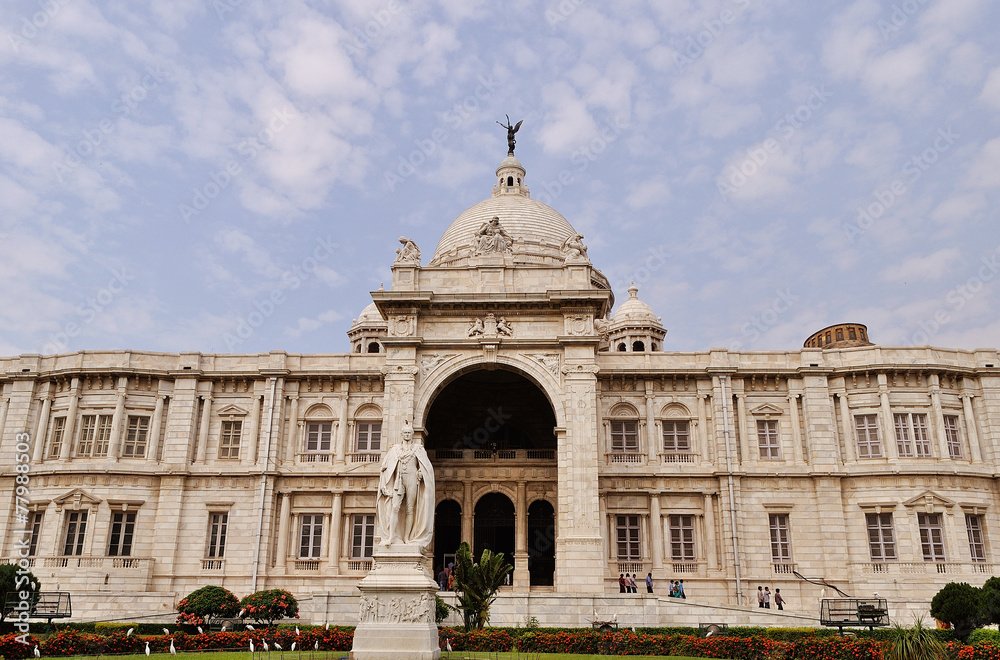 Victory memorial hall a famous place of Kolkata India