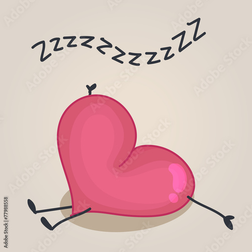 Sleeping Heart character