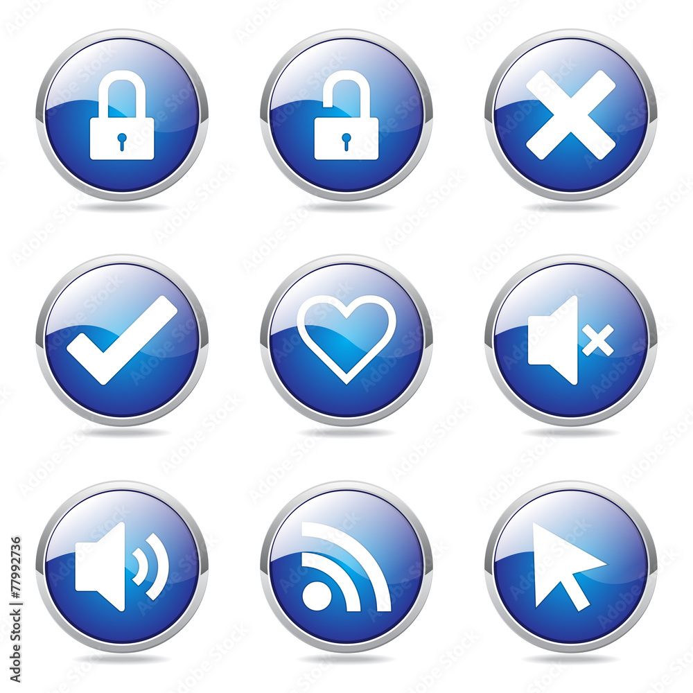 SEO Internet Sign Blue Vector Button Icon Design Set 4 SEO Internet Sign Blue Vector Button Icon Design Set 4