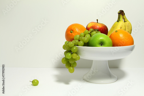 fruitschaal met fruit