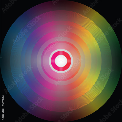 Geometric pattern circle