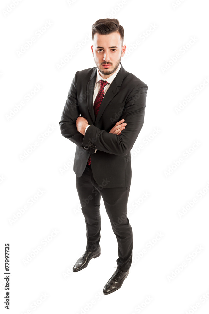 Business man from different angle Business man from different angle
