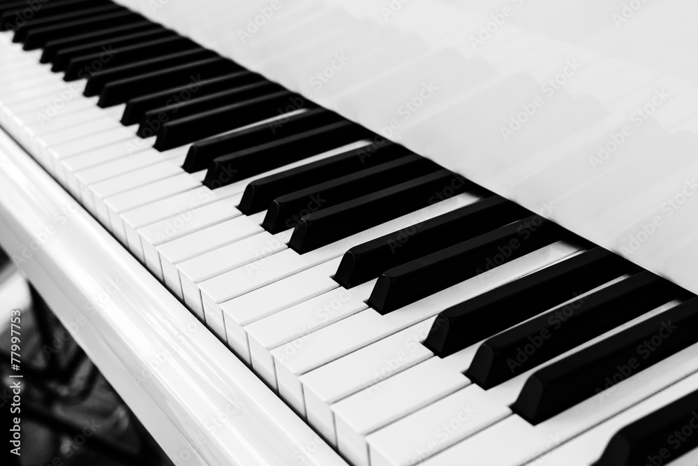 Naklejka premium piano key
