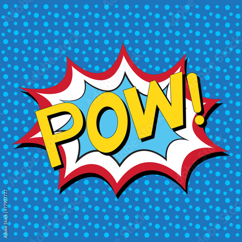 Pow - Comic Speech Bubble