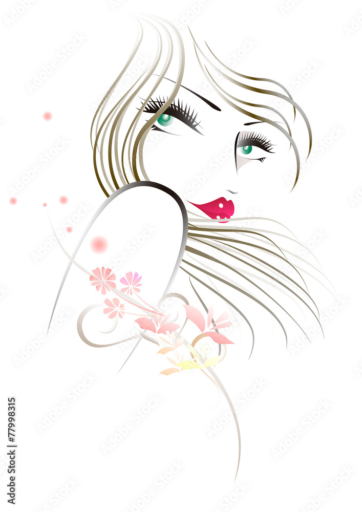 フェイス　女性