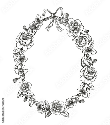 Floral Frame