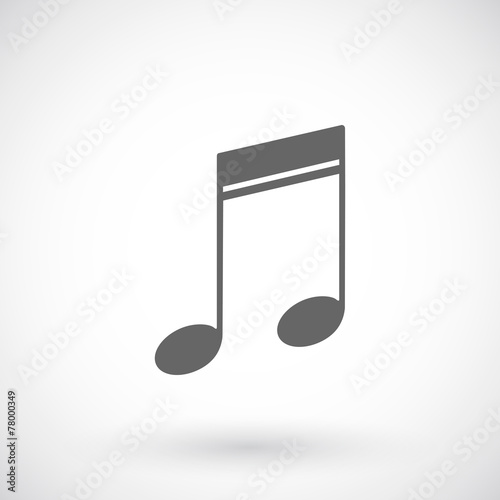 Icon music notes