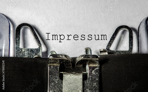 Impressum photo