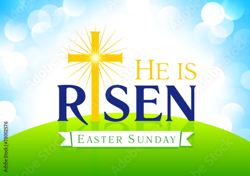 He is Risen card