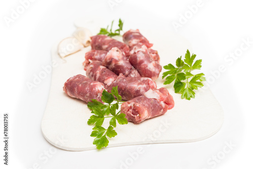 Salsiccia di maiale fresca