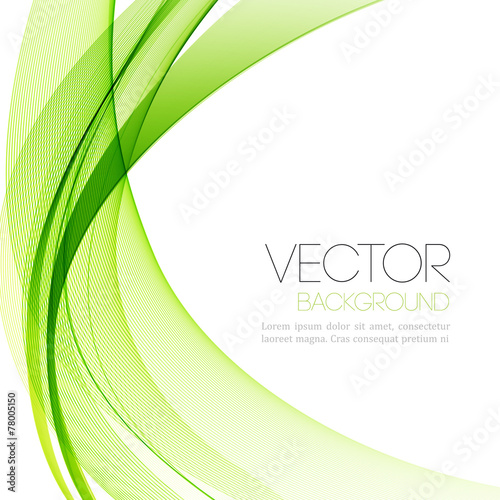 Abstract smoky waves  background. Template brochure design