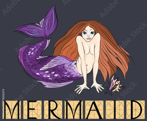 Mermaid with title
