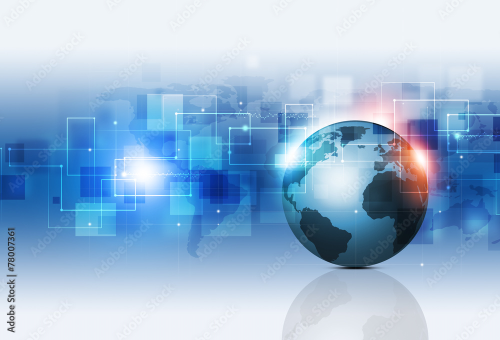 Abstract Communication Business Background Abstract Communication Business Background