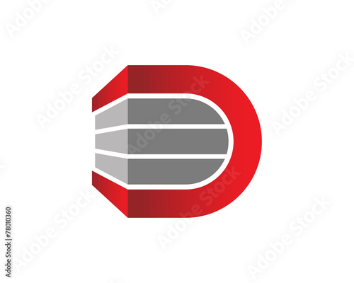 D Letter Logo Business