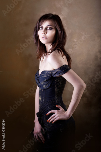 Foto Portrait of the beautiful girl